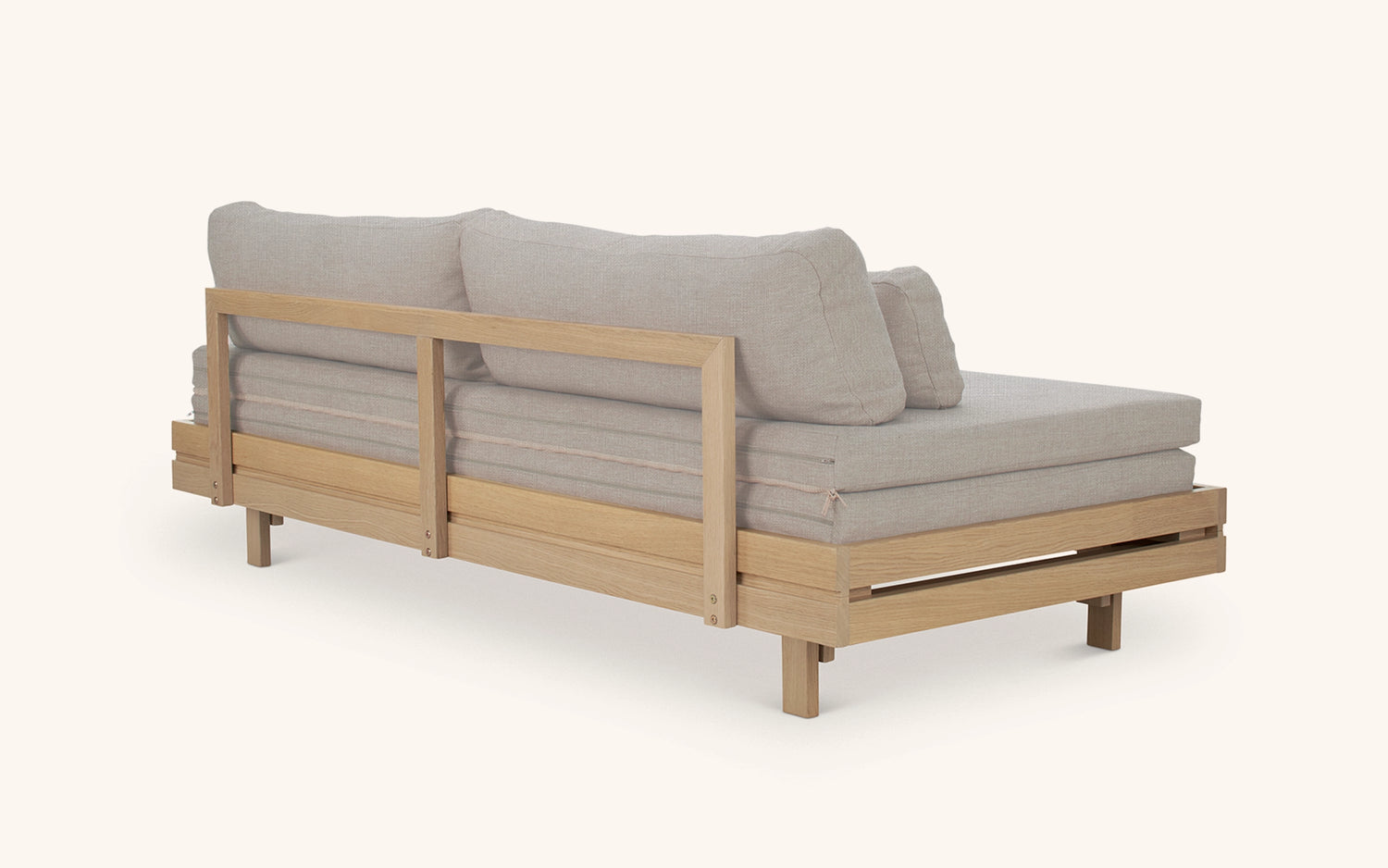 Day&Night sofa bed, oak-beige, washable