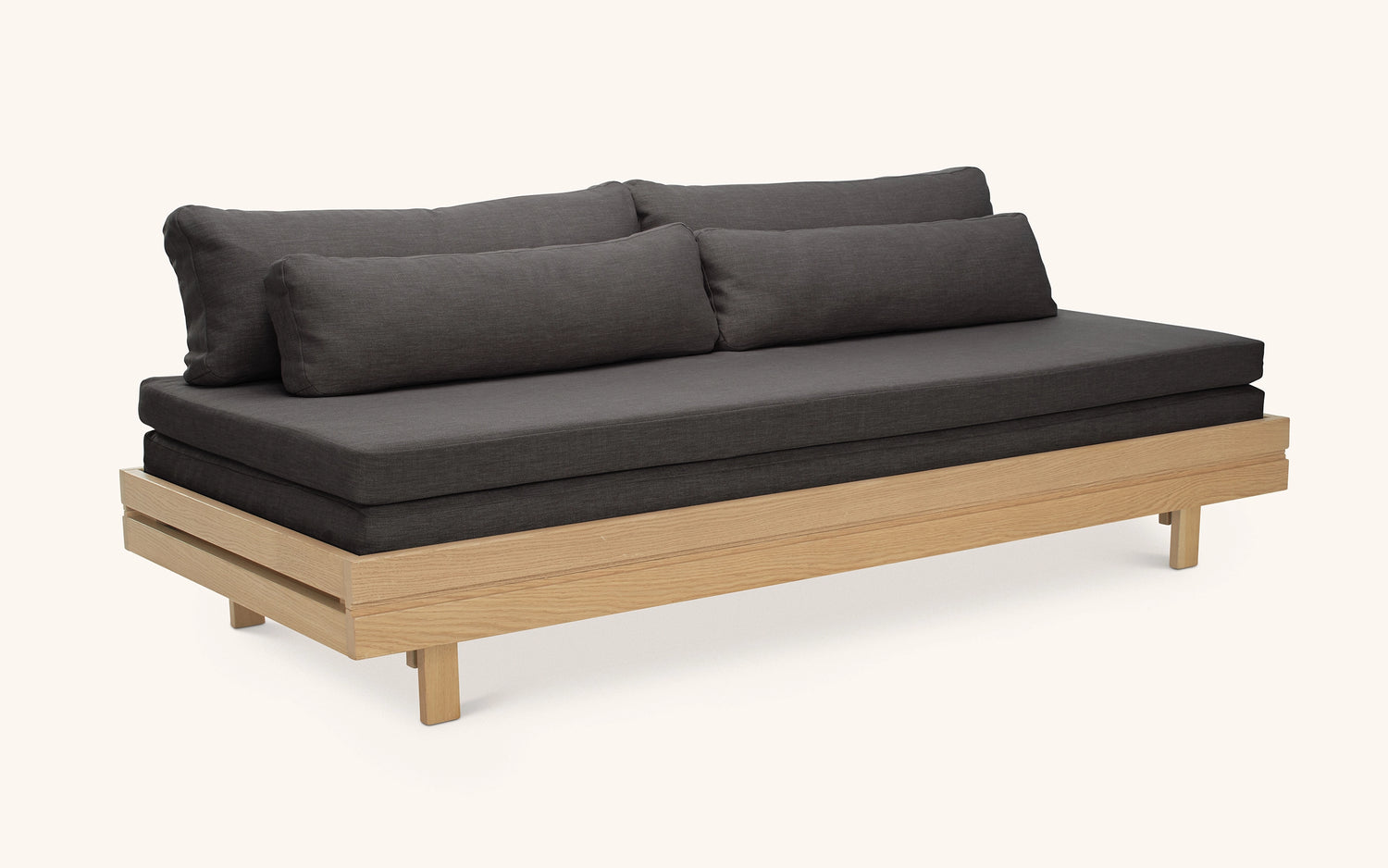 Day&Night sofa bed, oak-grey