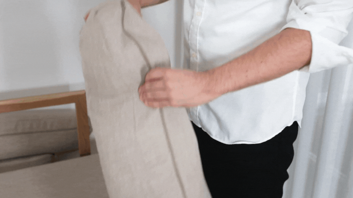 Day&Night sofa bed, oak-grey