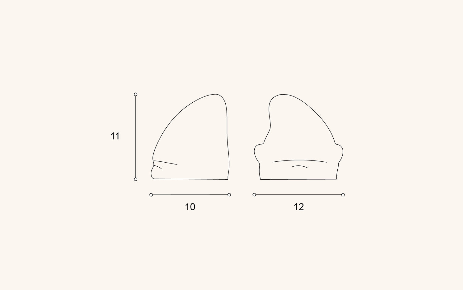 Kodinhaltija -figuuri, musta puu