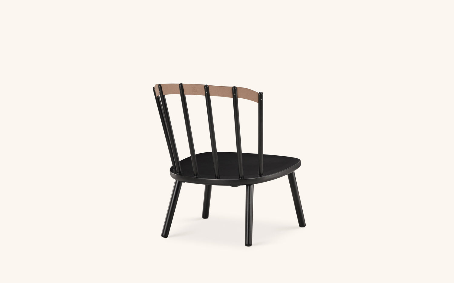Piena easy chair, black
