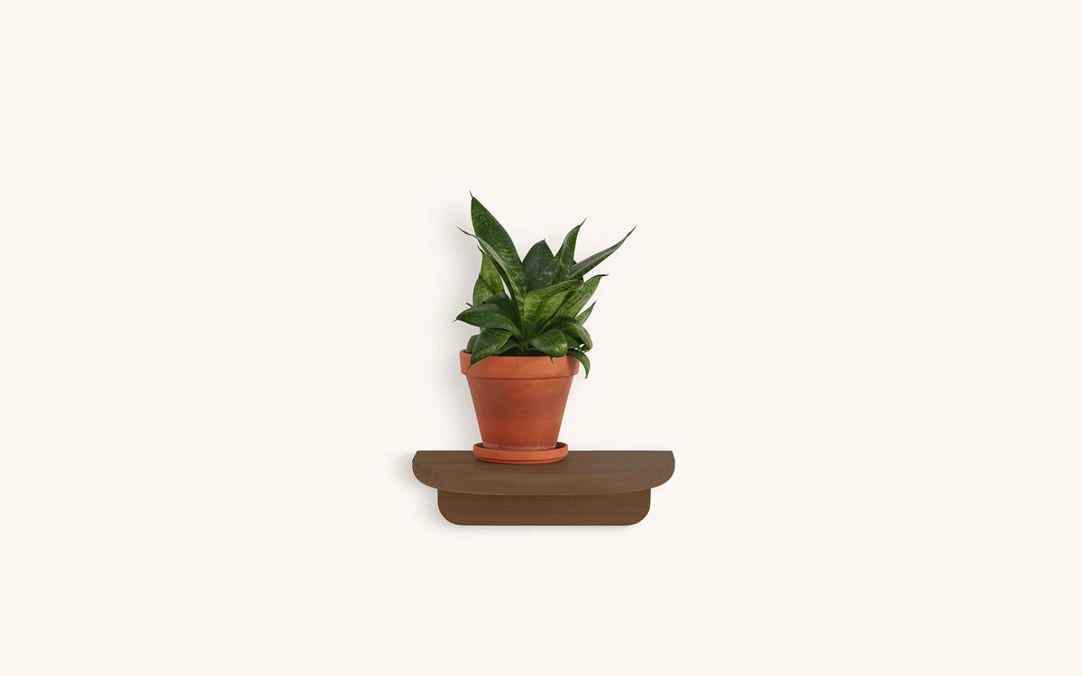 Renki S shelf, brown oak