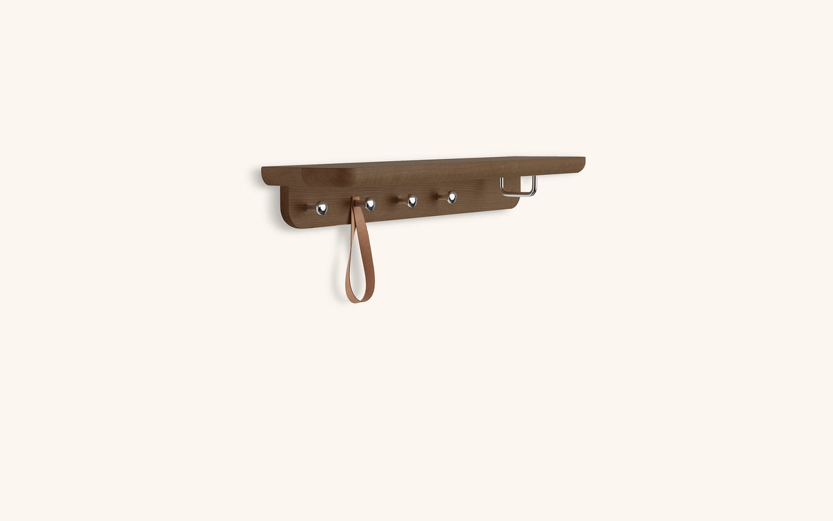 Renki coat rack, brown oak