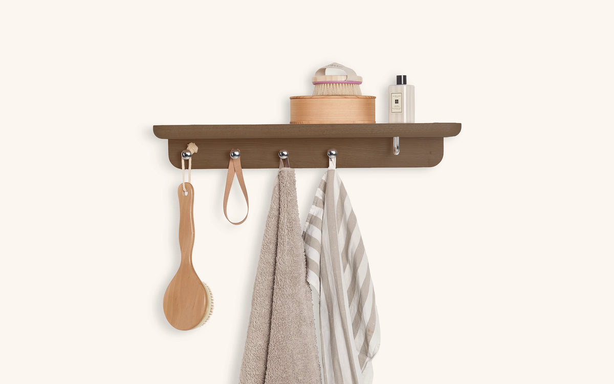 Renki coat rack, brown oak