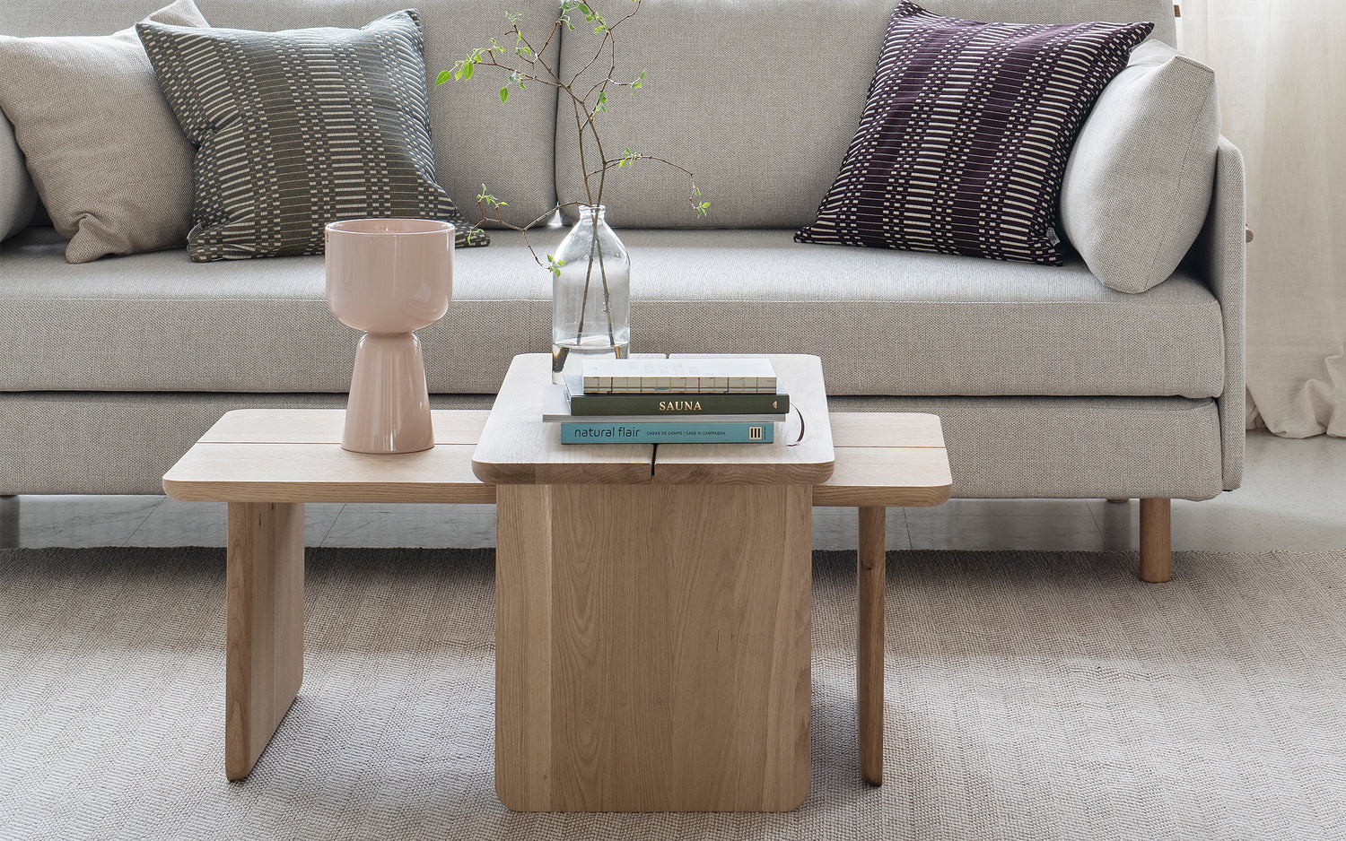 Renki M -sohvapöytä, tammi