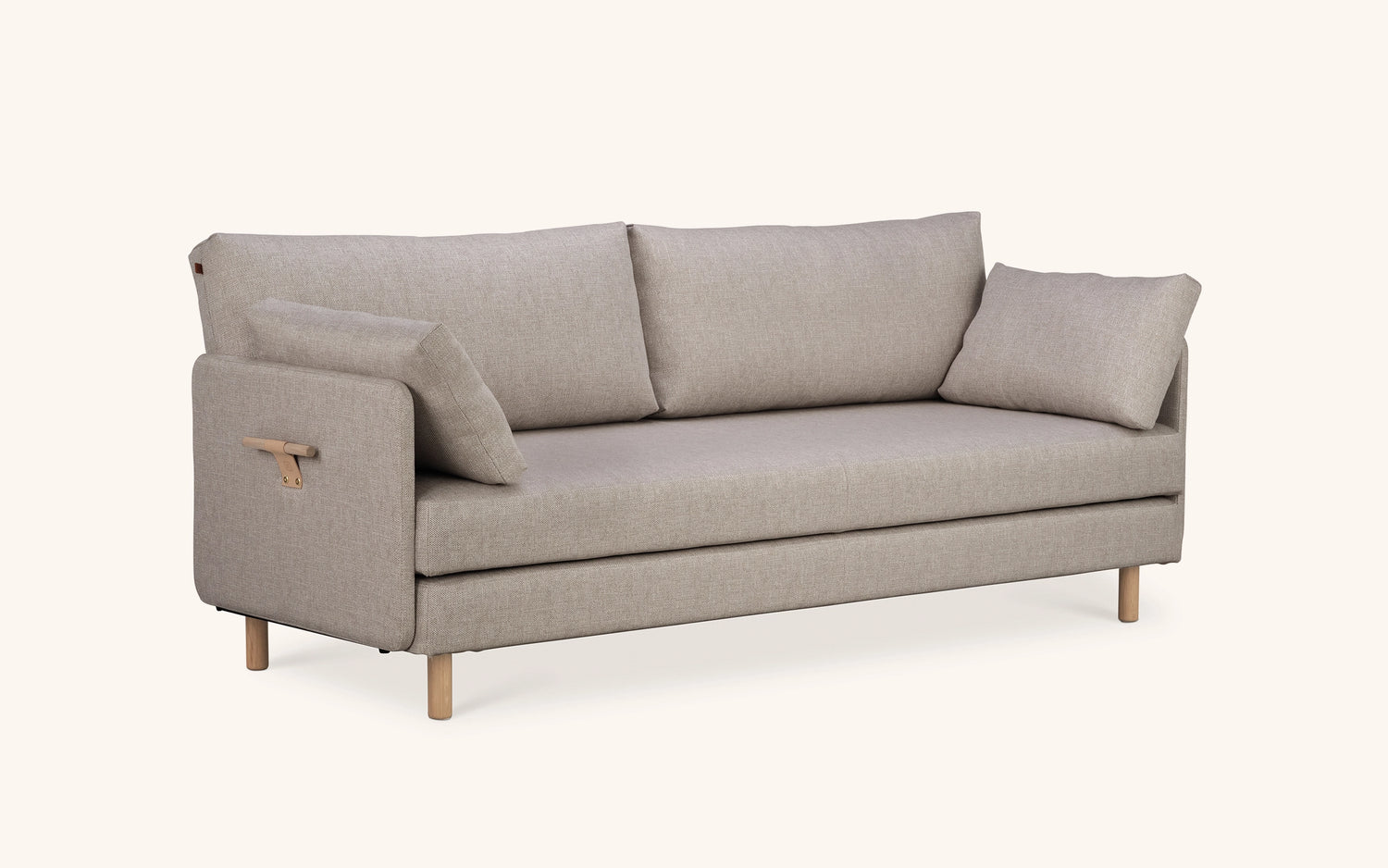 ON2 Fabric -vuodesohva, beige, vesipestävä