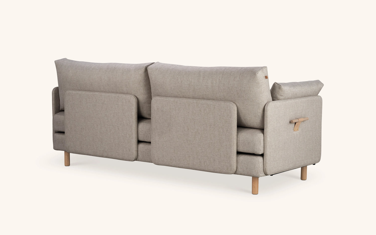 ON2 Fabric -vuodesohva, beige, vesipestävä