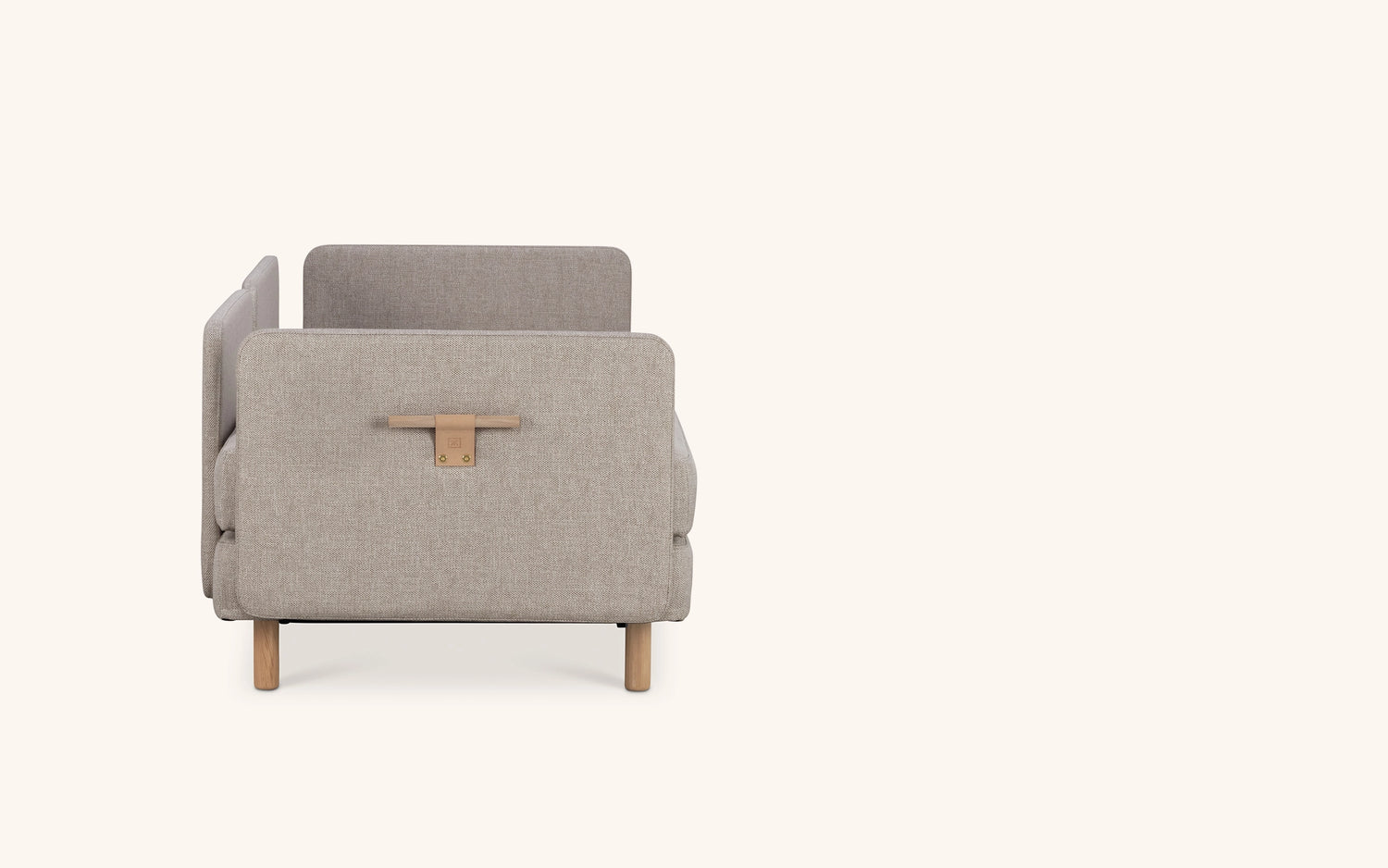 ON2 Fabric -vuodesohva, beige, vesipestävä