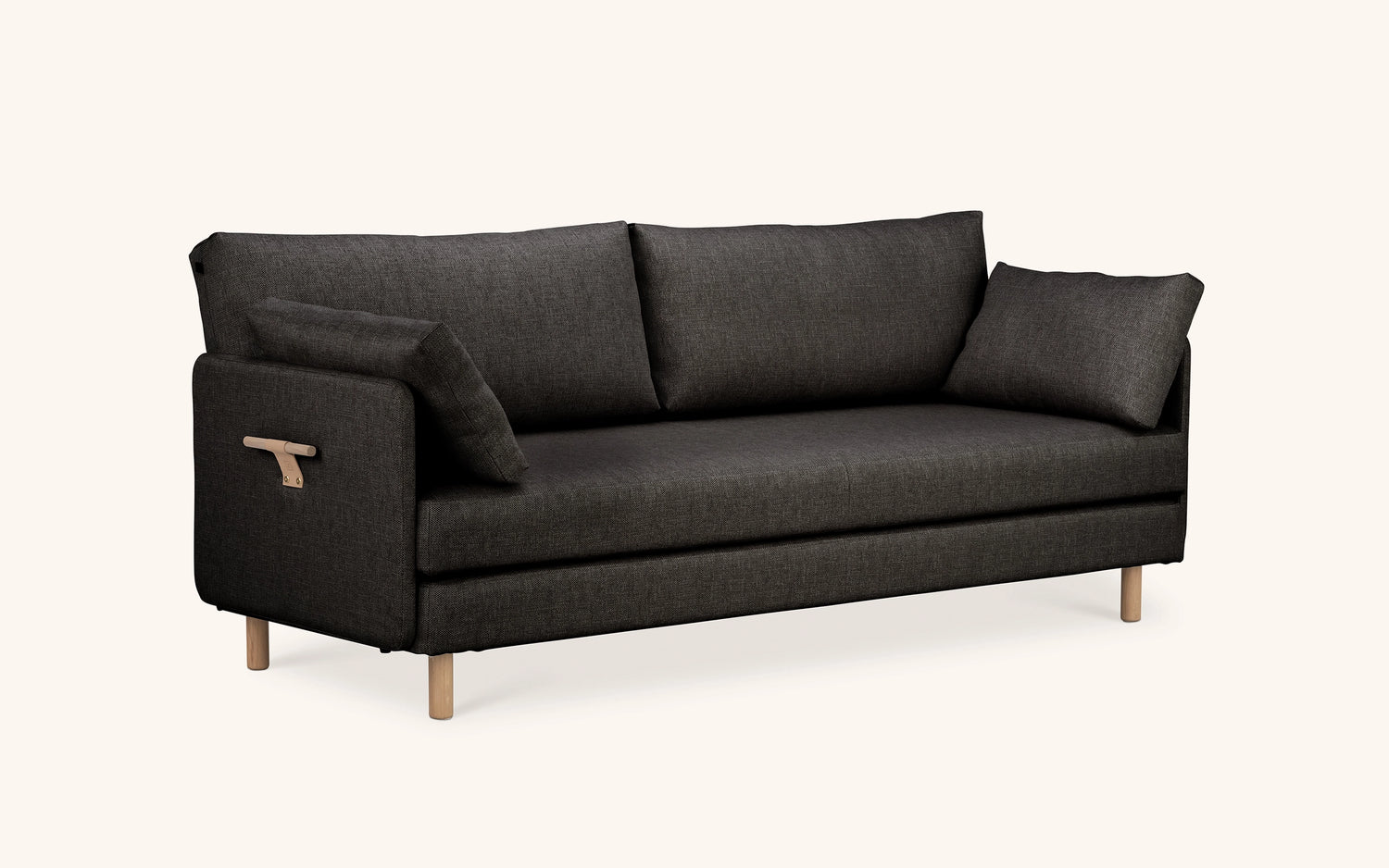 ON2 Fabric -vuodesohva, tumman harmaa, vesipestävä