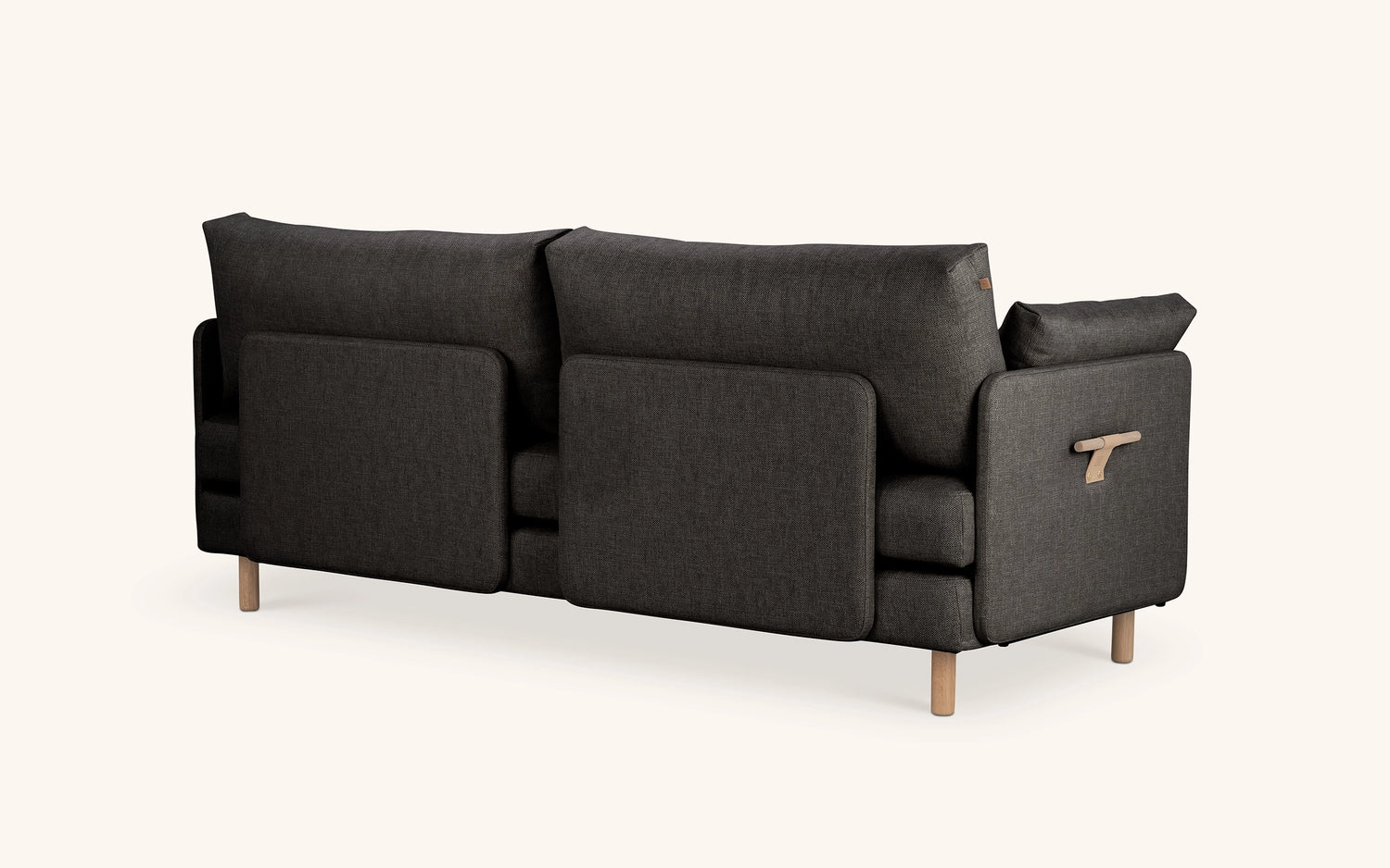 ON2 Fabric -vuodesohva, tumman harmaa, vesipestävä