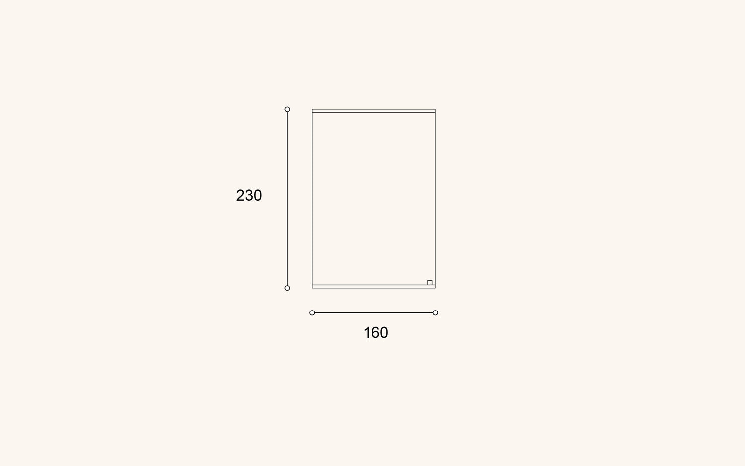 Kokoa 160x230 rug, beige