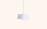 Triple 400 pendant light, white